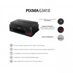 Мастилоструйно многофункционално устройство, Canon PIXMA G3410 All-In-One, Black, 2315C009AB