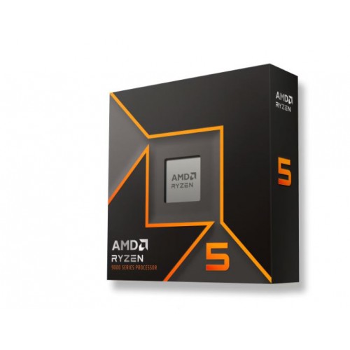 Процесор, AMD Ryzen 5 9600X 6C/12T (3.9GHz / 5.4GHz Boost, 32MB, 65W, AM5), 100-100001405WOF