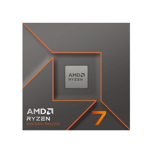 Процесор, AMD Ryzen 7 8700F 8C/16T (4.1GHz / 5.0GHz Boost, 24MB, 65W, AM5), 100-100001590BOX