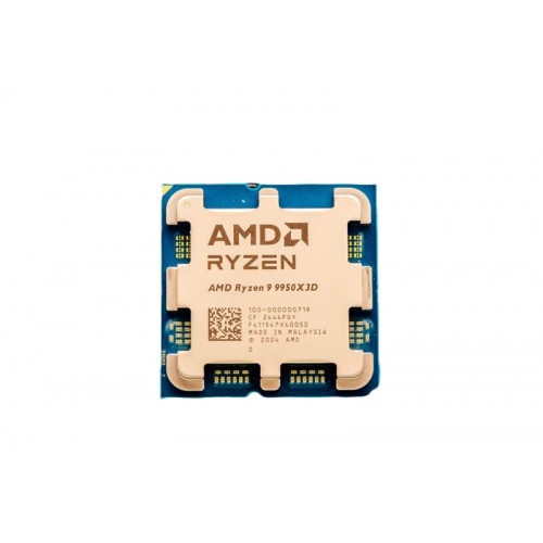 Процесор AMD Ryzen 9 9950X3D 5.7GHZ AM5 16C/32T 170W 144MB TRAY, 100-000000719 Процесор AMD Ryzen 9 9950X3D 5.7GHZ AM5 16C/32T 170W 144MB TRAY, 100-000000719