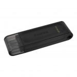 USB памет KINGSTON DataTraveler 70, 128GB,USB-C 3.2 Gen 1, Черна, DT70/128GB USB памет KINGSTON DataTraveler 70, 128GB,USB-C 3.2 Gen 1, Черна, DT70/128GB