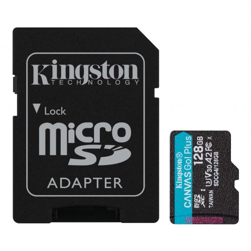 Карта памет 128GB SDMIC KINGST CANV GO+ G4
