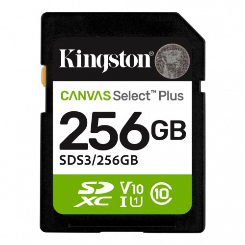 256G SD KINGST CANVAS SEL+ G3 256G SD KINGST CANVAS SEL+ G3
