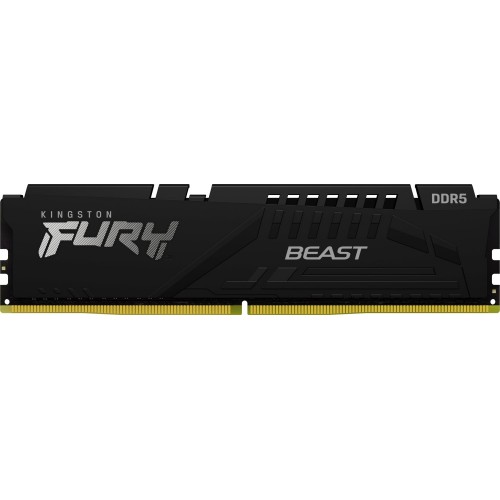 Памет KINGSTON 16GB 6000MT/s DDR5 CL36 DIMM FURY Beast Black EXPO, KF560C36BBE2-16