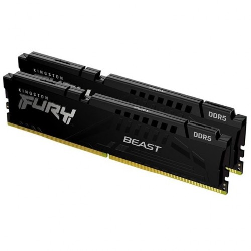 Памет Kingston FURY, Beast Black, 32GB(2x16GB), DDR5, 5200MHz, KF552C40BBK2-32 Памет Kingston FURY, Beast Black, 32GB(2x16GB), DDR5, 5200MHz, KF552C40BBK2-32