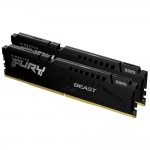 Памет Kingston FURY Beast Black 32GB (2x16GB) DDR5 6000MHz CL36 KF560C36BBE2K2-32 EXPO