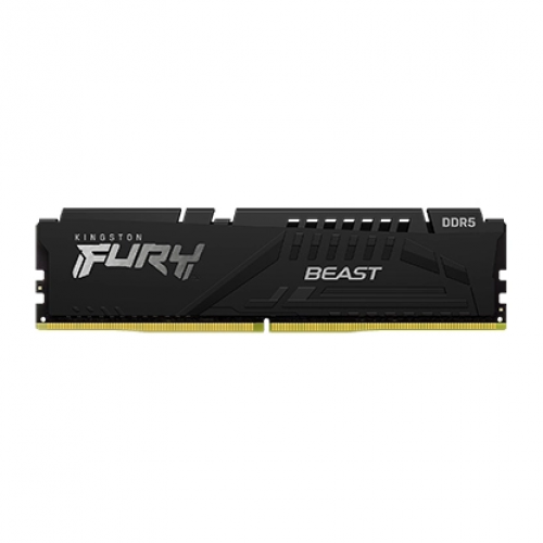 Памет KINGSTON 32GB 5200MT/s DDR5 CL36 DIMM FURY Beast Black EXPO, KF552C36BBE-32