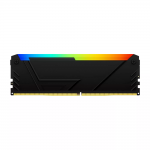 Памет Kingston FURY Beast Black RGB 32GB DDR4 3200MHz CL16, KF432C16BB2A/32