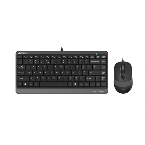 Комплект клавиатура и мишка A4TECH Fstyler F1110 Сив Комплект клавиатура и мишка A4TECH Fstyler F1110 Сив
