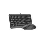 Комплект клавиатура и мишка A4TECH Fstyler F1110 Сив Комплект клавиатура и мишка A4TECH Fstyler F1110 Сив