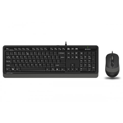 Комплект клавиатура и мишка A4TECH Fstyler F1010, Сив Комплект клавиатура и мишка A4TECH Fstyler F1010, Сив