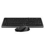 Комплект клавиатура и мишка A4TECH Fstyler F1010, Сив Комплект клавиатура и мишка A4TECH Fstyler F1010, Сив