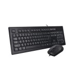 Комплект клавиатура и мишка A4 KR-8572 DESKTOP, Черна с БДС кирилизация Комплект клавиатура и мишка A4 KR-8572 DESKTOP, Черна с БДС кирилизация