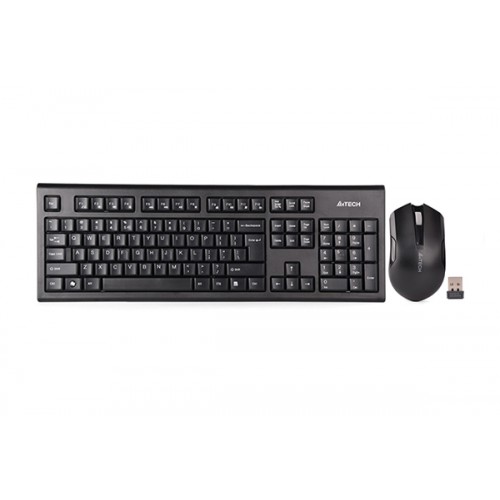 Безжичен комплект A4TECH 3000N, BG черен - 3000N Безжичен комплект A4TECH 3000N, BG черен - 3000N