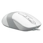 Оптична мишка с кабел A4TECH FM10 USB Бяла Оптична мишка с кабел A4TECH FM10 USB Бяла