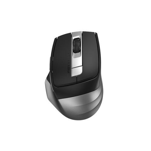 Безжична мишка A4tech FB35C Fstyler, Bluetooth, 2,.4Ghz, Li-Ion зареждаема батерия, Черно/Сиво