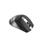 Безжична мишка A4tech FB35C Fstyler, Bluetooth, 2,.4Ghz, Li-Ion зареждаема батерия, Черно/Сиво