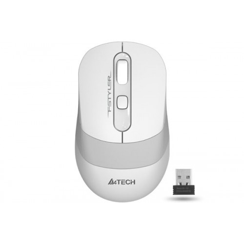 Безжична мишка A4TECH FG10 WL Бяла Безжична мишка A4TECH FG10 WL Бяла