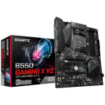 Дънна платка GIGABYTE B550 GAMING X V2 Socket AM4, 4 x DDR4, RGB Fusion, V2 (rev. 1.1)