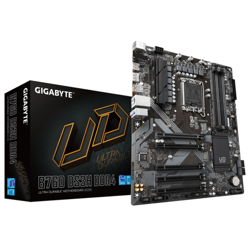 Дънна платка GIGABYTE B760 DS3H DDR4, LGA1700