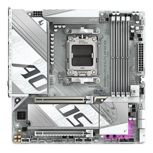 Дънна платка GIGABYTE B850M AORUS ELITE WF6E ICE