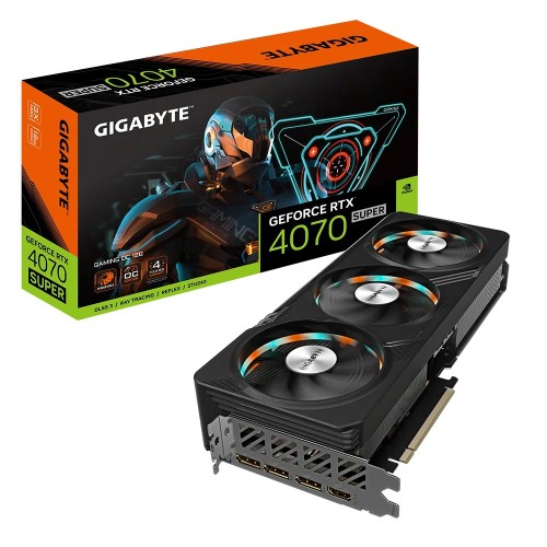 Видео карта GIGABYTE GeForce RTX 4070 SUPER GAMING OC 12GB GDDR6X, GV-N407SGAMING OC-12GD Видео карта GIGABYTE GeForce RTX 4070 SUPER GAMING OC 12GB GDDR6X, GV-N407SGAMING OC-12GD
