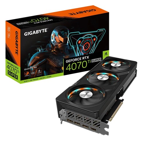 Видео карта GIGABYTE GeForce RTX 4070 TI SUPER GAMING OC 16GB GDDR6X, GV-N407TSGAMING OC-16GD