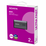 ADATA EXT SSD SE880 2T GRAY, AELI-SE880-2TCGY