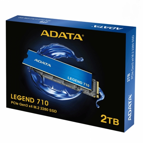 Твърд диск SSD ADATA LEGEND 710 2TB M2 PCIE, ALEG-710-2TCS Твърд диск SSD ADATA LEGEND 710 2TB M2 PCIE, ALEG-710-2TCS