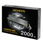 Твърд диск SSD ADATA LEGEND 860 2TB M2 2280, SLEG-860-2000GCS Твърд диск SSD ADATA LEGEND 860 2TB M2 2280, SLEG-860-2000GCS