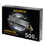Твърд диск SSD ADATA LEGEND 860 500G M2 2280, SLEG-860-500GC Твърд диск SSD ADATA LEGEND 860 500G M2 2280, SLEG-860-500GC
