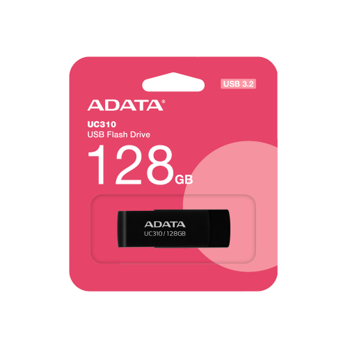 Флашка 128GB UC310 ADATA BLACK, UC310-128G-RBK Флашка 128GB UC310 ADATA BLACK, UC310-128G-RBK