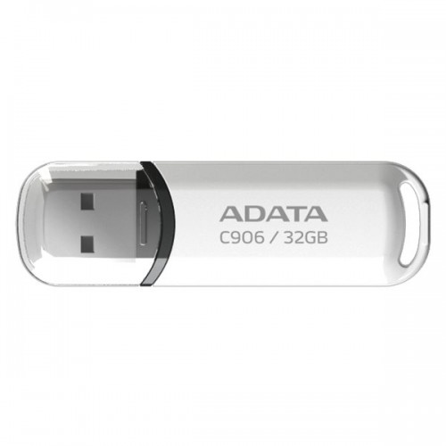Памет ADATA C906 32GB USB 2.0 White, AC906-32G-RWH Памет ADATA C906 32GB USB 2.0 White, AC906-32G-RWH