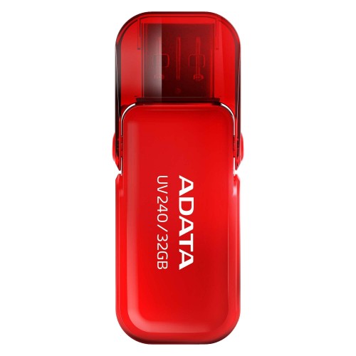 Флаш Памет ADATA 32GB USB UV240, Червена Флаш Памет ADATA 32GB USB UV240, Червена
