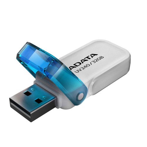 Флаш Памет ADATA 32GB USB UV240, Бяла
