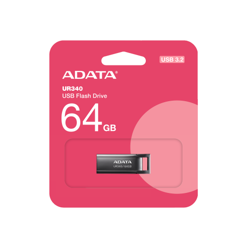 Флашка 64GB USB UR340 ADATA BLACK Флашка 64GB USB UR340 ADATA BLACK