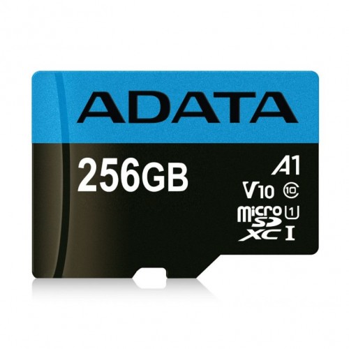 Карта памет 256GB SDXCM+A UHS-I CL10 A1 ADATA