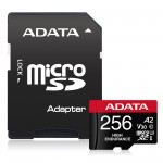 Памет, ADATA 256GB MicroSDXC UHS-I U3 V30S High (with adapter) AUSDX256GUI3V30SHA2-RA1 Памет, ADATA 256GB MicroSDXC UHS-I U3 V30S High (with adapter) AUSDX256GUI3V30SHA2-RA1