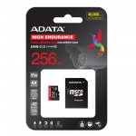 Памет, ADATA 256GB MicroSDXC UHS-I U3 V30S High (with adapter) AUSDX256GUI3V30SHA2-RA1 Памет, ADATA 256GB MicroSDXC UHS-I U3 V30S High (with adapter) AUSDX256GUI3V30SHA2-RA1