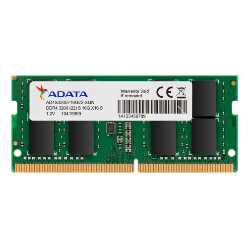 16GB DDR4 3200 ADATA SODIM 16GB DDR4 3200 ADATA SODIM
