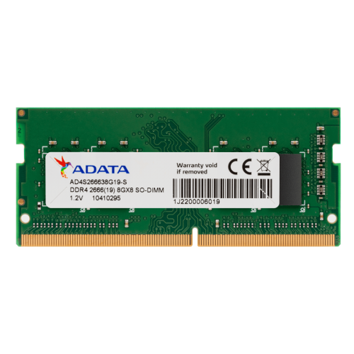 Памет за лаптоп 8GB DDR4 2666 ADATA SODIMM, AD4S26668G19-BGN Памет за лаптоп 8GB DDR4 2666 ADATA SODIMM, AD4S26668G19-BGN