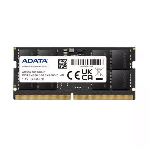 16G DDR5 4800 ADATA SODIM, AD5S480016G-S