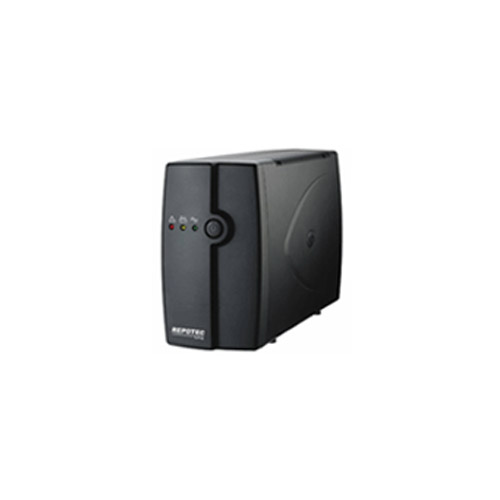 REPOTEC UPS LINE INTERACTIVE 800VA SIMULATED SINE WAVE 3xSCHUKO USB 2xRJ-11 RPT-800DU 800VA/AVR/USB