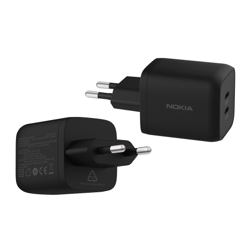 NOKIA DUAL PORT WALL CHARG 65W NOKIA DUAL PORT WALL CHARG 65W