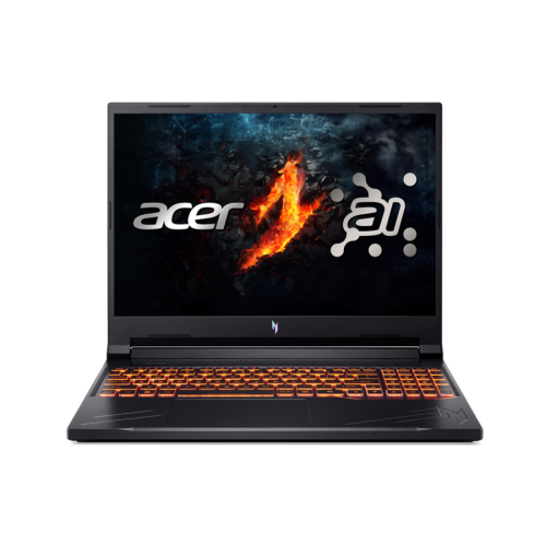 Лаптоп ACER NITRO V16, ANV16-71-71V9,  I7-14650HX 16GB RTX4050 1TB_SSD 16 FHD 165HZ M2 COMBO BLACK BACKLIT, NH.QTREX.00A