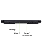 Лаптоп ACER NITRO V16, ANV16-71-71V9,  I7-14650HX 16GB RTX4050 1TB_SSD 16 FHD 165HZ M2 COMBO BLACK BACKLIT, NH.QTREX.00A