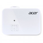 Мултимедиен проектор ACER P5535 projector DLP FHD 1920x1080 16:9 4500 ANSI Lumen 20.000:1 31DB 2xHDMI DVI 2xVGA RCA RJ45 USB A, MR.JUM11.001, Бял