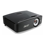 Мултимедиен проектор, Acer Projector P6505, DLP, 1080p(1920x1080), 5500 ANSI Lm, 20 000:1, HDMI, 1.6 Optical zoom, Stereo mini jack x 1, DC out(5V/1A USB Type A), USB (Mini-B) x 1, RS232, RJ45, 2 x10W Speaker,Carrying case, Black