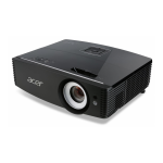 Мултимедиен проектор, Acer Projector P6505, DLP, 1080p(1920x1080), 5500 ANSI Lm, 20 000:1, HDMI, 1.6 Optical zoom, Stereo mini jack x 1, DC out(5V/1A USB Type A), USB (Mini-B) x 1, RS232, RJ45, 2 x10W Speaker,Carrying case, Black