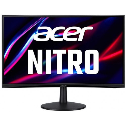 Монитор, Acer Nitro ED240QS3bmiipx, 23.6" Curved 1500R, VA, Anti-Glare, FHD 1920x1080, ZeroFrame, FreeSync Premium, 180Hz, 1ms, 100M:1, 250 cd/m2, 1xDP, 2xHDMI, HDR ready, Speakers 2Wx2, Audio in/out, VESA, Tilt, Acer Display Widget, Black Монитор, Acer Nitro ED240QS3bmiipx, 23.6" Curved 1500R, VA, Anti-Glare, FHD 1920x1080, ZeroFrame, FreeSync Premium, 180Hz, 1ms, 100M:1, 250 cd/m2, 1xDP, 2xHDMI, HDR ready, Speakers 2Wx2, Audio in/out, VESA, Tilt, Acer Display Widget, Black